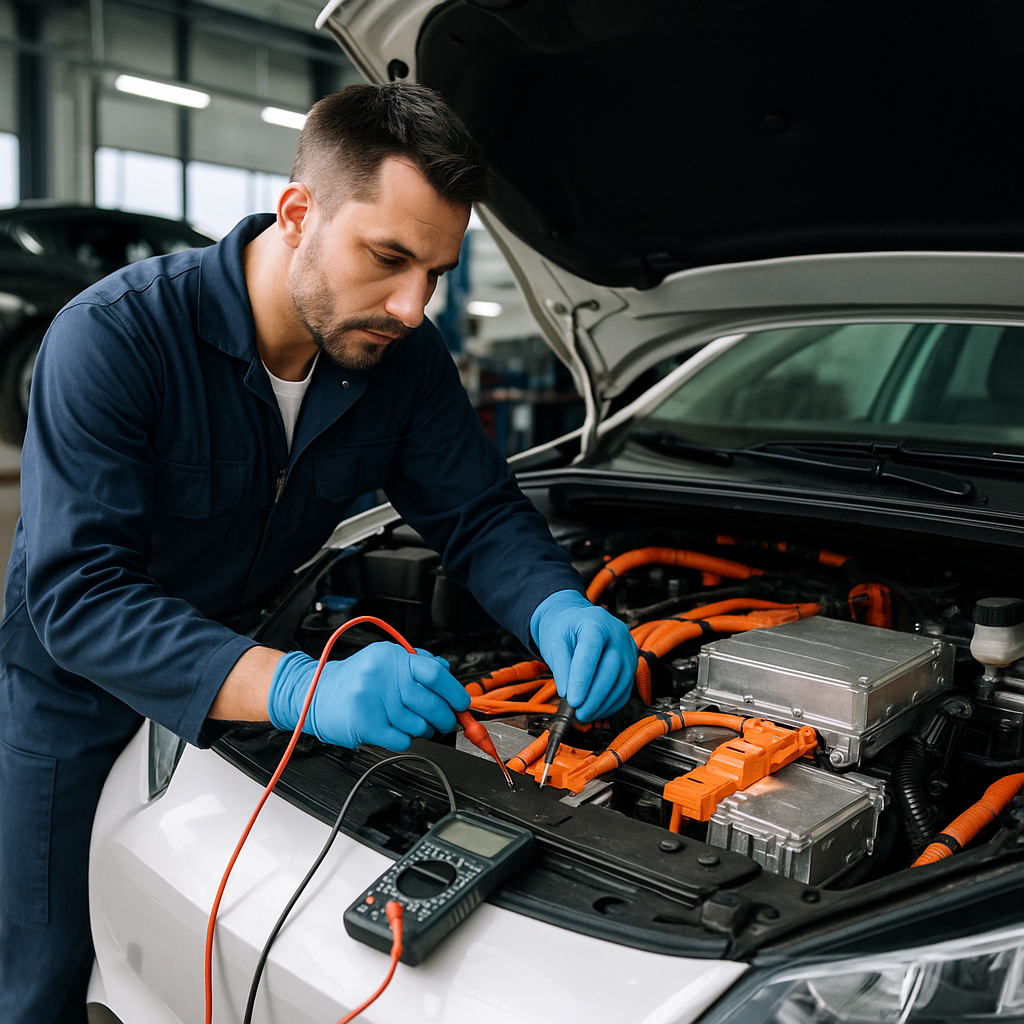Mantenimiento de Automotores Híbridos y Eléctricos